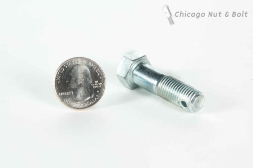 custom hex cap screw drilled hole grade 8