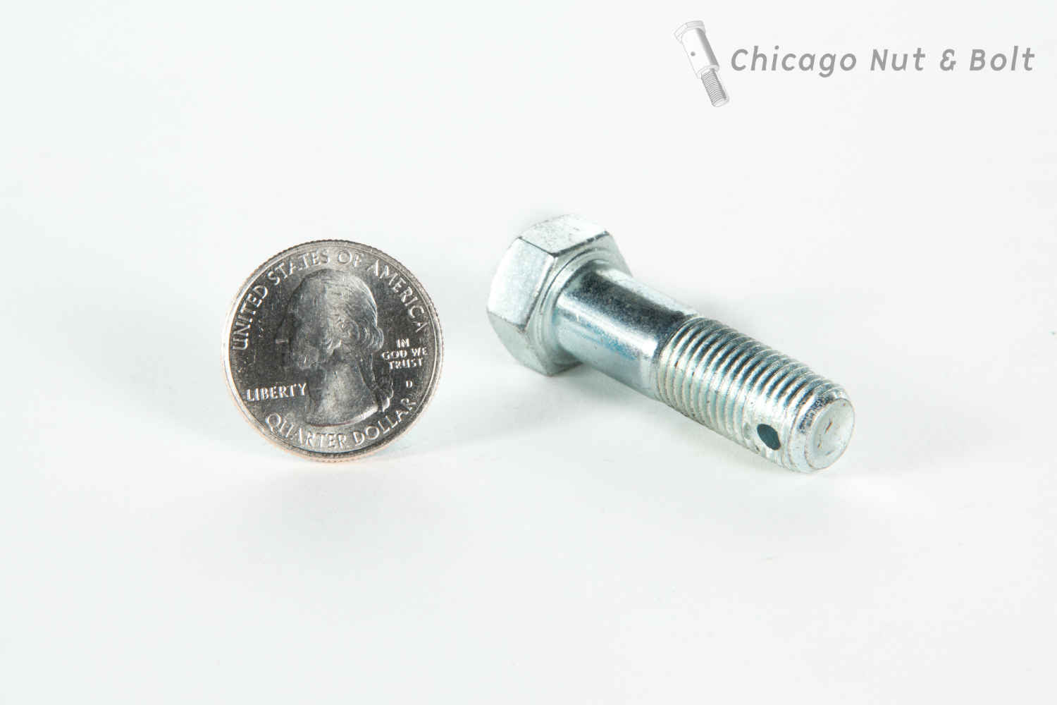 custom hex cap screw drilled hole grade 8 2