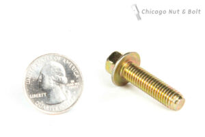 custom hex flange screw
